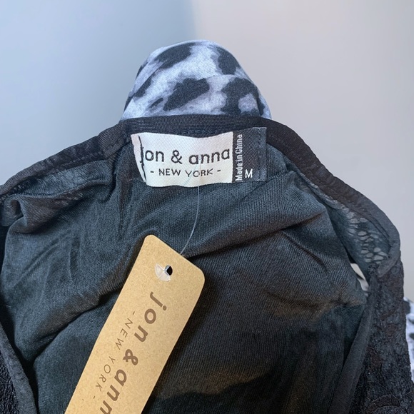 NWT Jon & Anna Leopard and lace pop over maxi - Medium - Picture 8 of 8